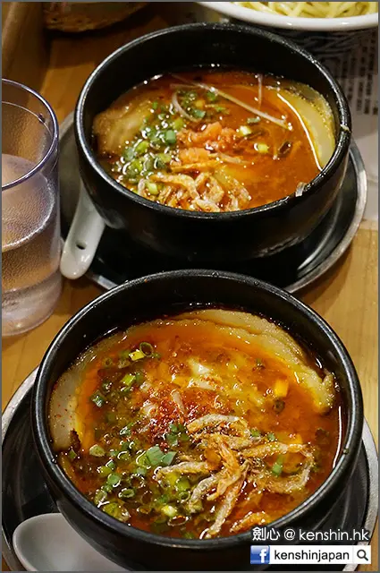 蝦汁味噌沾麵 + 蝦汁醬油沾麵