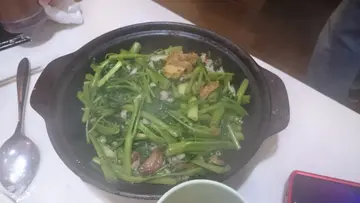 马拉盏炒通菜