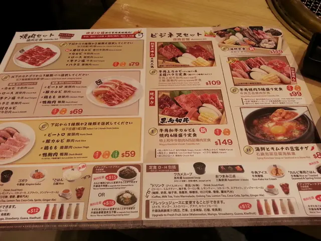 午餐menu