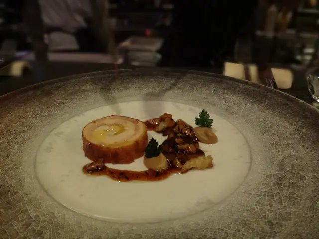 Chicken, Foie Gras, Porcini, Crones