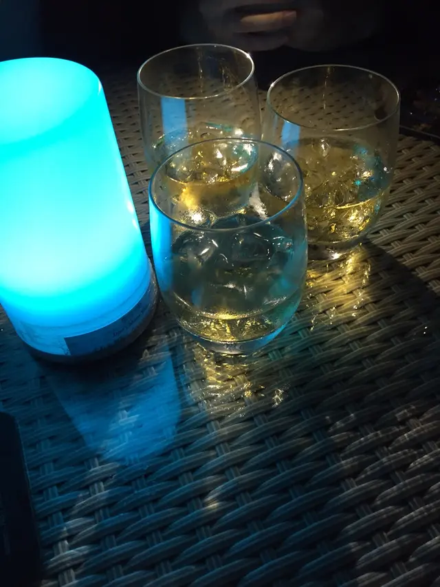 Half ice melted already after a few minutes