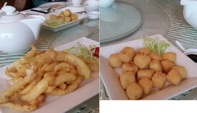 脆炸龍皇鬚,七味脆豆腐