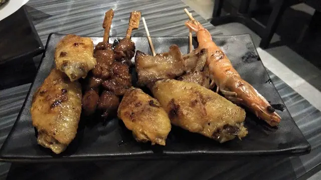 香辣雞肉串,野味!