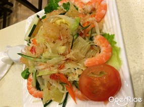 鮮蝦柚子沙律 - 灣仔的新竹源越南餐廳