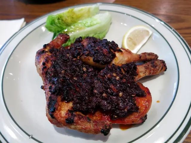 grilled poussin harissa
