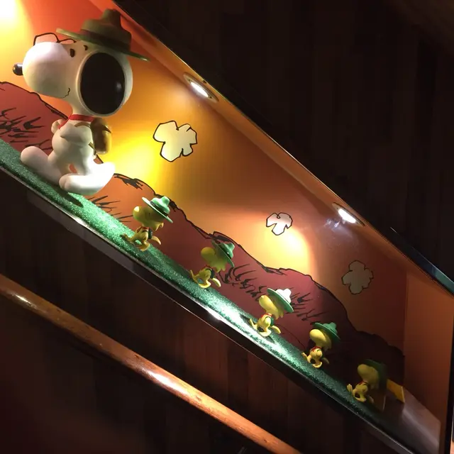 樓梯上的登山隊