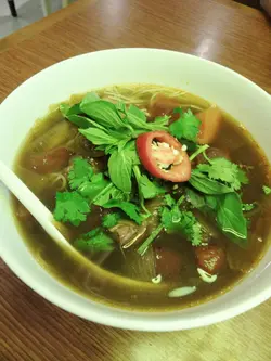 蕃茄汤略为重口味！