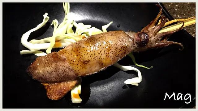 一夜干魷魚漬物