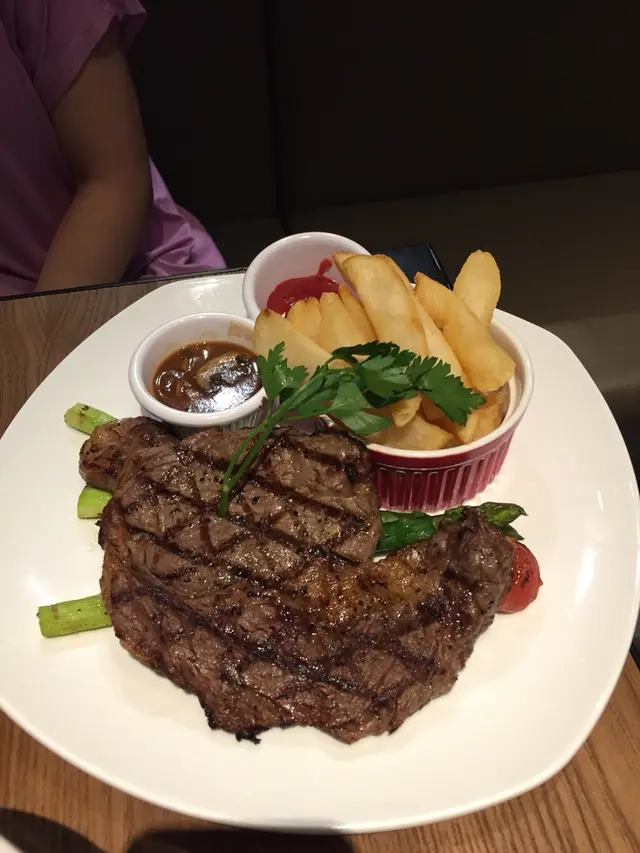 It's a must order dish. Meat is perfectly cooked and grilled, juicy yet crispy on the outside.