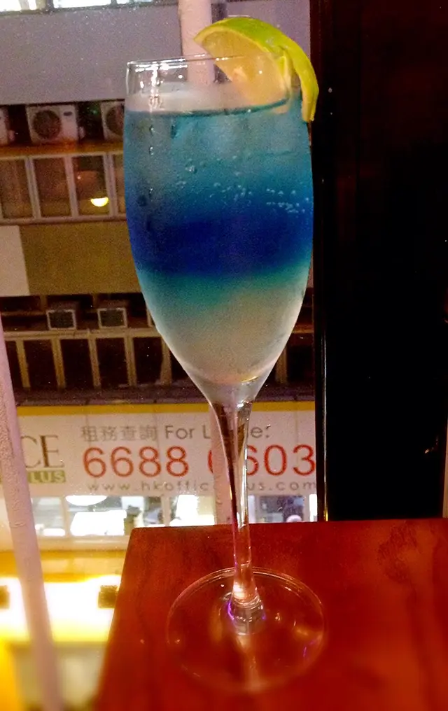 有變幻的誘人藍色