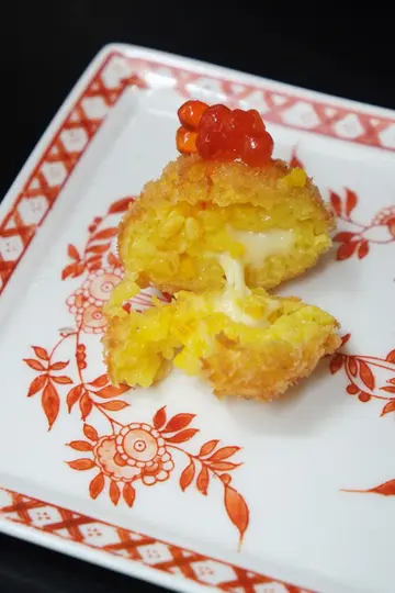 Crispy Saffron Risotto