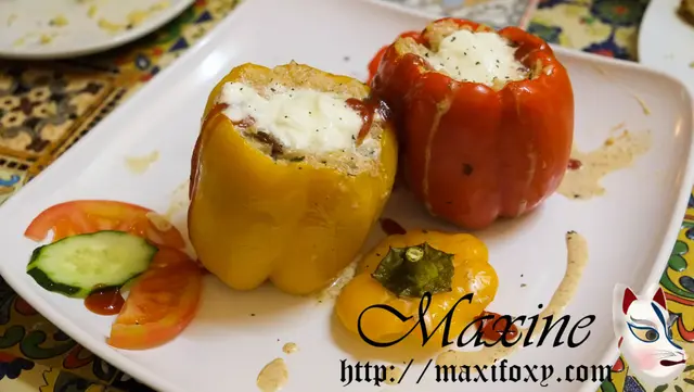 土耳其西式椒釀香草乾果素菜飯(Dolma Veg)