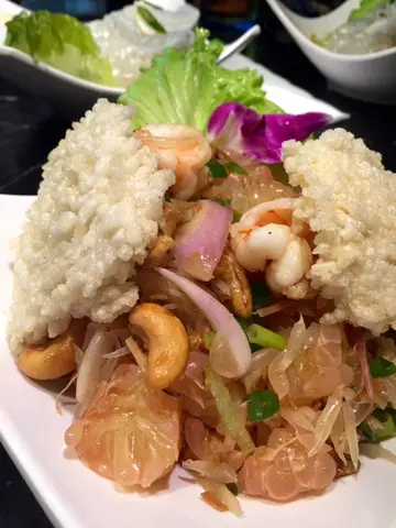 柚子蝦沙律