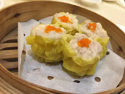 蟹籽切肉燒賣