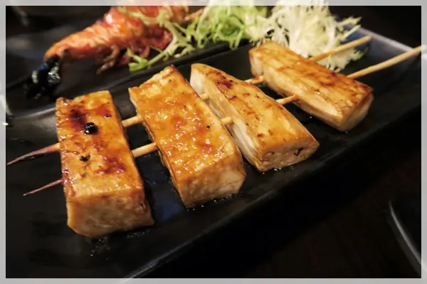 鰻魚汁燒雞脾菇串