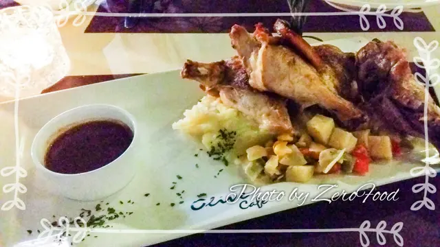 香草燒春雞配檸檬百里香草汁