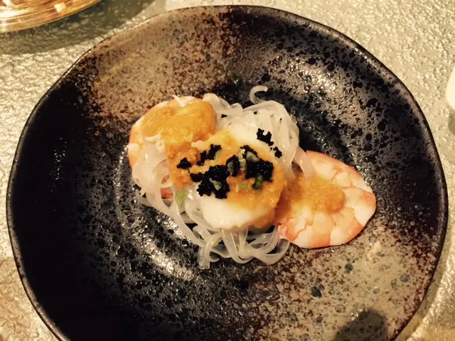 海膽醬飛魚子伴三鮮