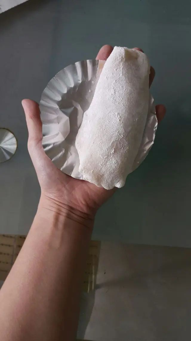 手掌咁大個嘅芒果糯米糍