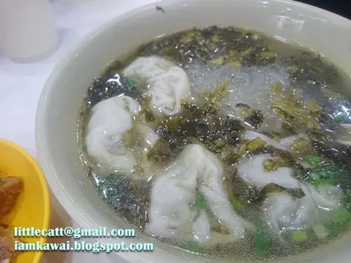 上海雲吞+上海排骨+雪菜粉絲