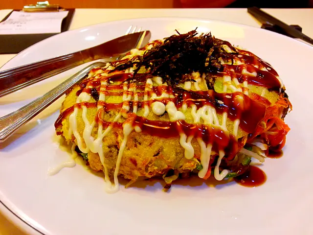 日式野菜秋葵燒餅