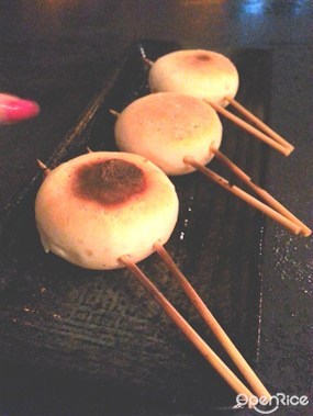 Japanese mochi with cheese - 銅鑼灣的Bilibala Yakitori Bar