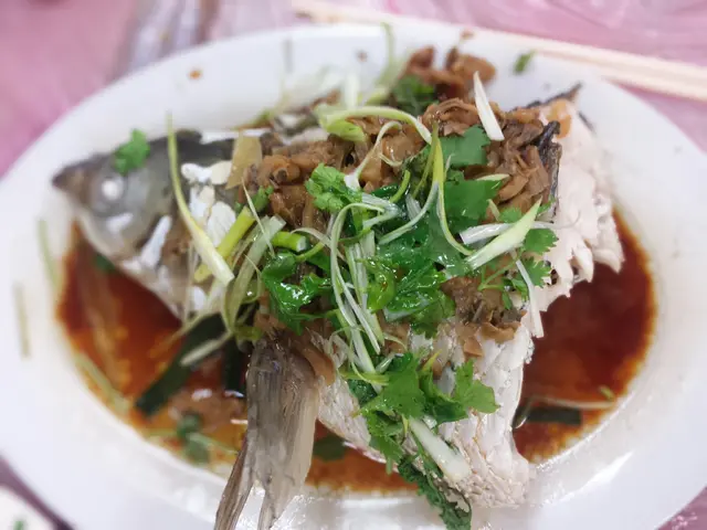 梅菜蒸魭魚