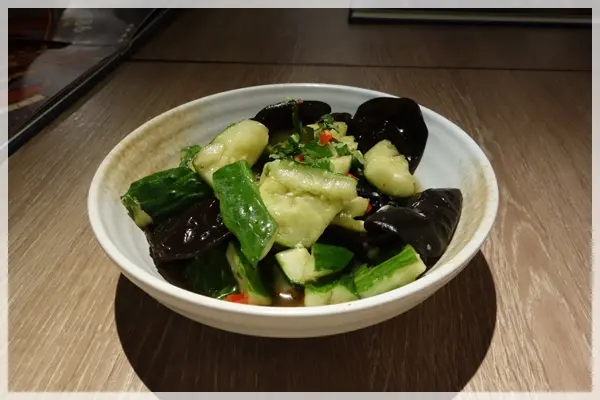 拍青瓜伴梅汁雲耳