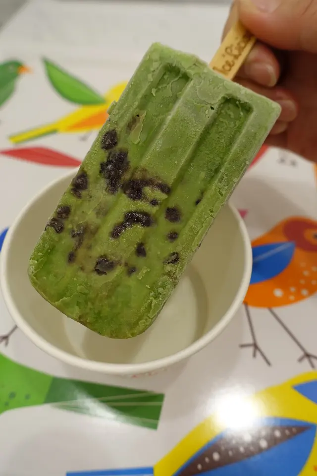 入口先嚐到甜美而粉腍又大粒的紅豆