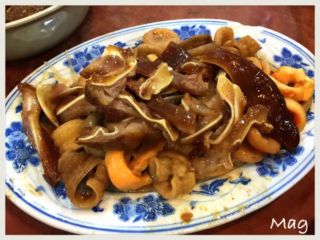 墨魚, 生腸, 豬耳