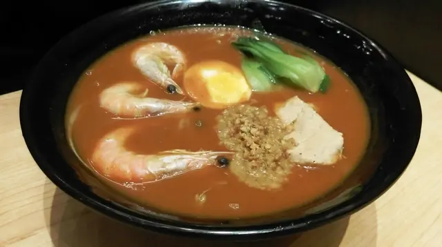 蝦湯麵