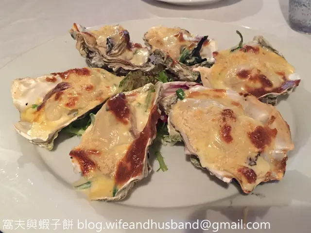 芝士菠菜焗生蠔