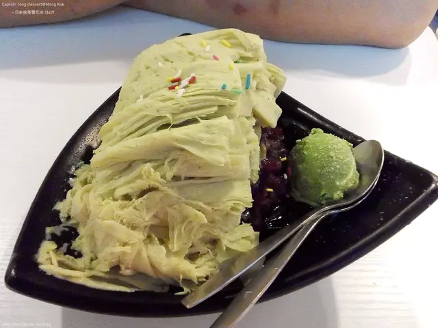 ① 日本抹茶雪花冰 ($47)