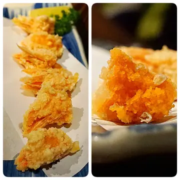 炸珍宝牡丹虾春