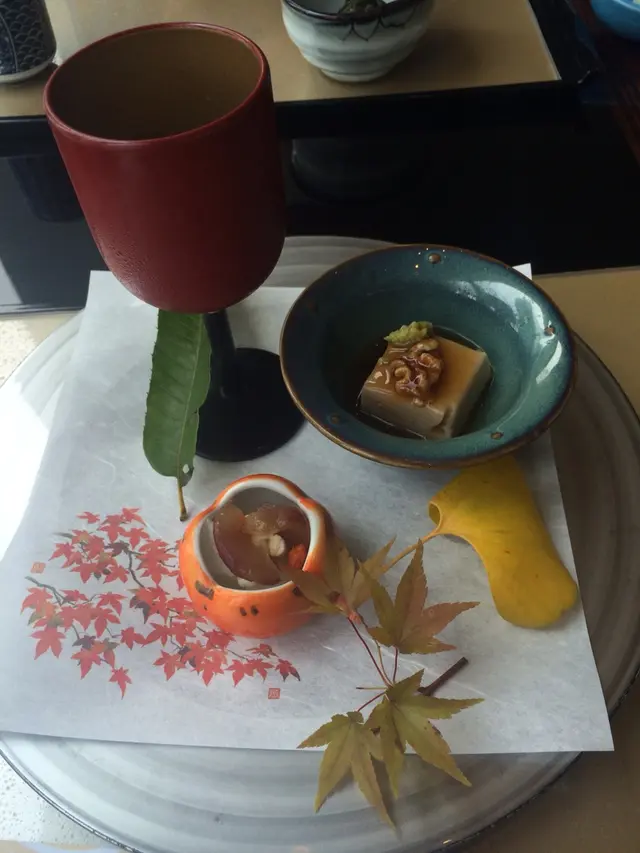 味道麻麻，但好靚，似一幅秋天的圖畫