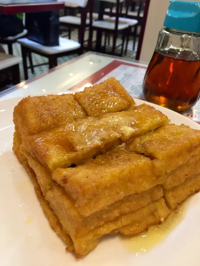 菠蘿紅豆西多士