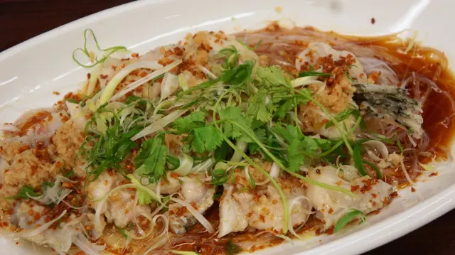 金銀蒜蒸龍躉腩