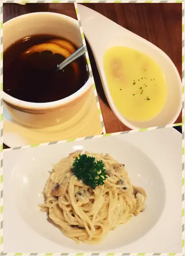香草蜆肉意粉