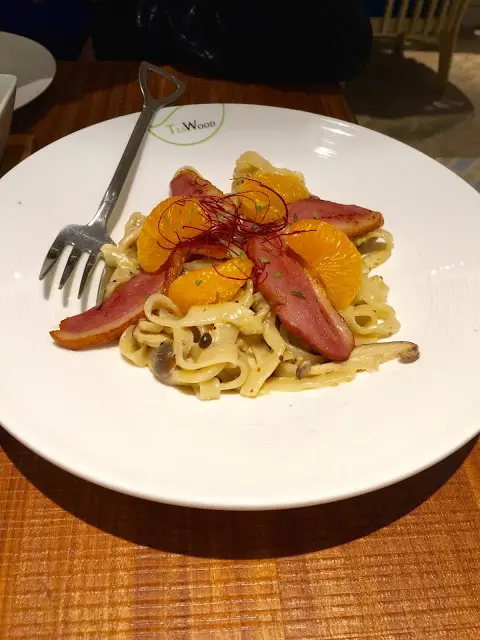 橘子鴨胸手作麵