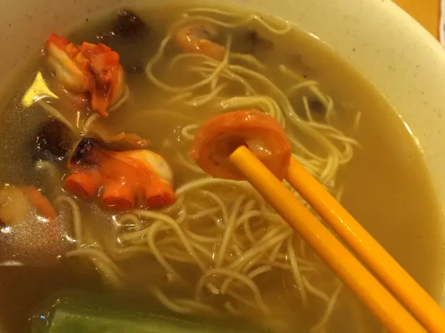 傳說中的生腸，細粒，硬，一碗得大約七粒