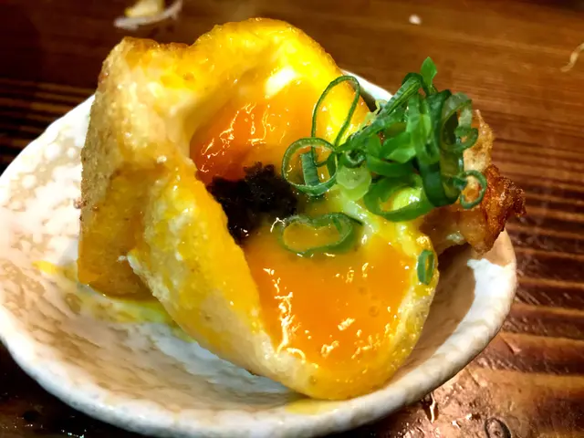 黑松露燒腐皮溫泉玉子