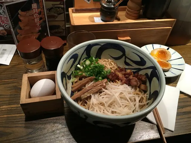 帆立貝油撈拉面