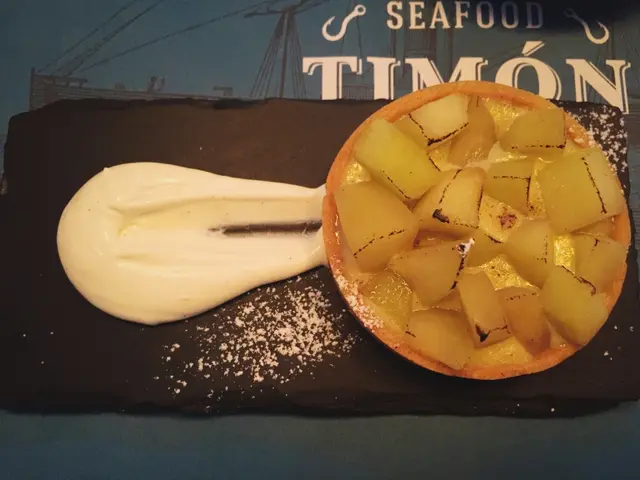 Apple Tart w/ Whipped Vanilla Cream