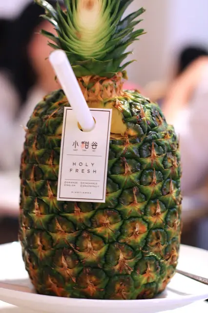 鮮榨神奇菠蘿汁