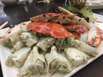 啖啖肉十分滋味, 蟹味突出, 極為鮮甜可口, 肉質嫩滑。