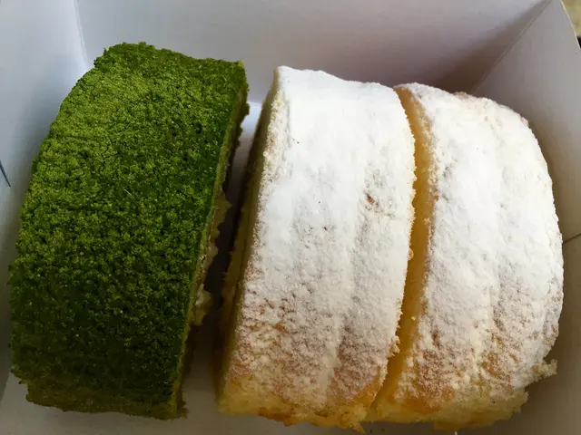 上面灑滿糖霜