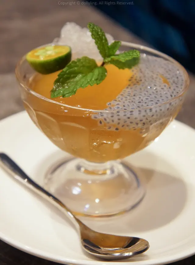 酸甘香茅凍 (冷)