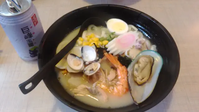 大蝦海鮮手打烏冬