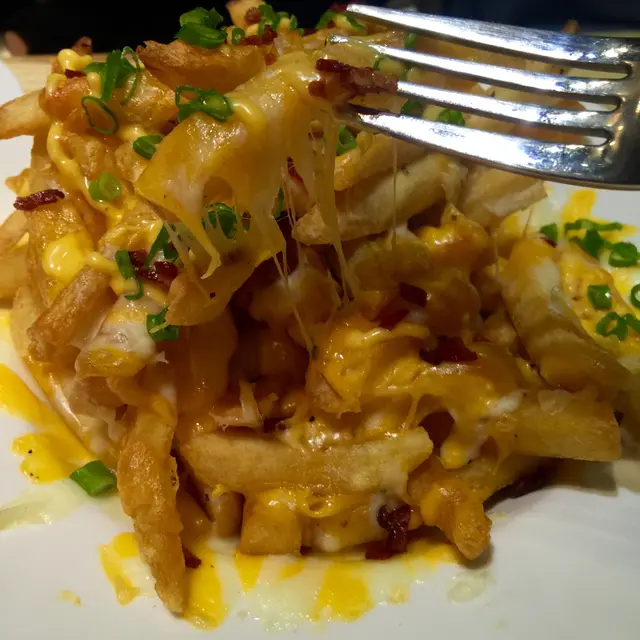 雙式芝士焗薯條