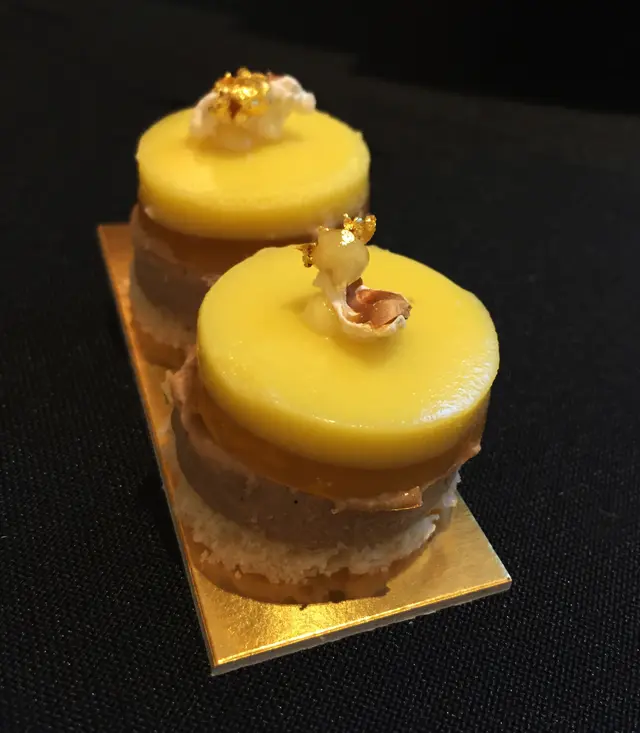 Foie Gras and Sweet Corn Jelly