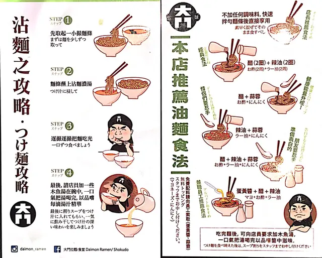 油麵食用指南
